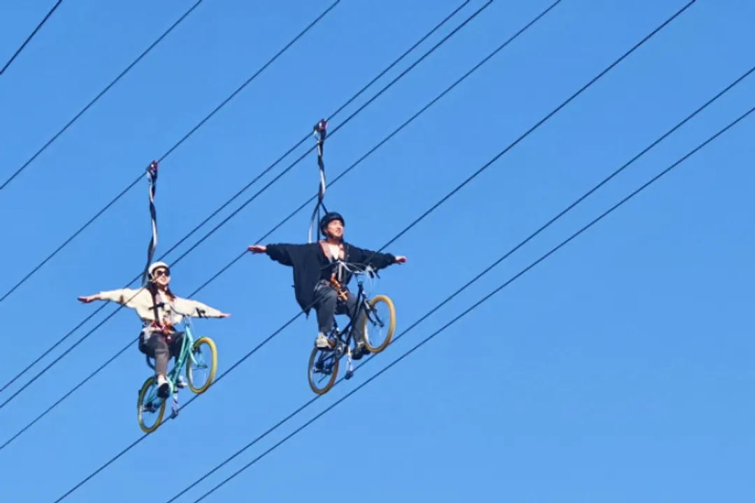 空中腳踏車