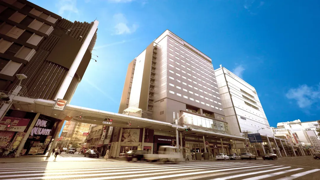 廣島華盛頓飯店｜廣島電鐵八丁堀站步行5分/廣島PARCO步行3分-1