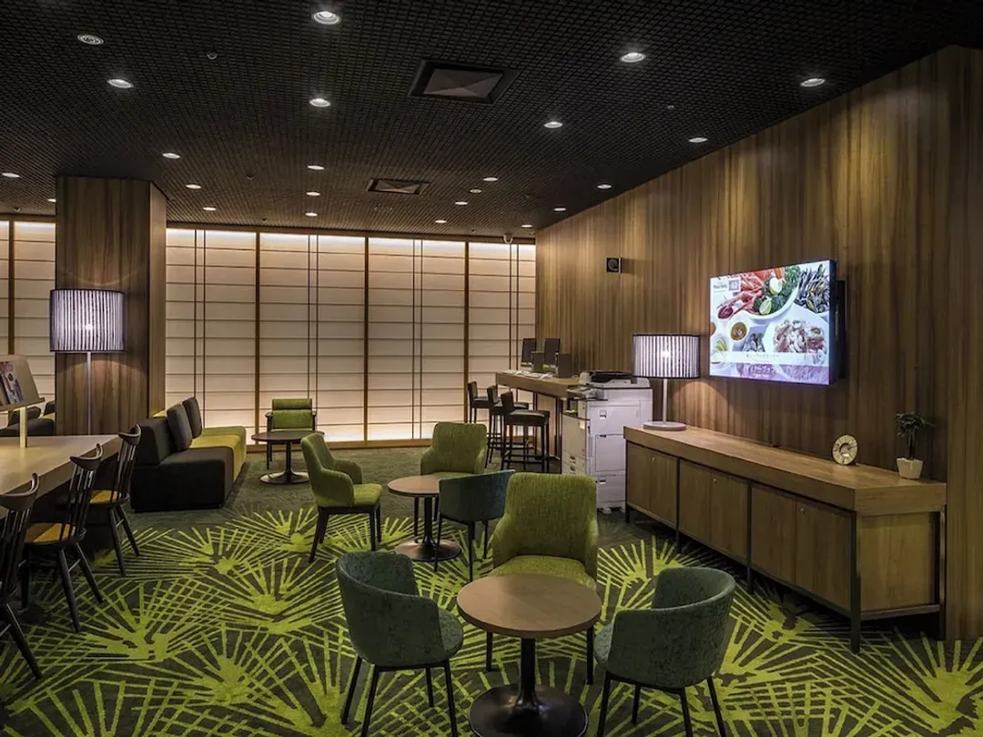 Lobby sitting area