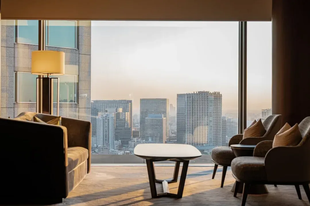 Lobby sitting area
