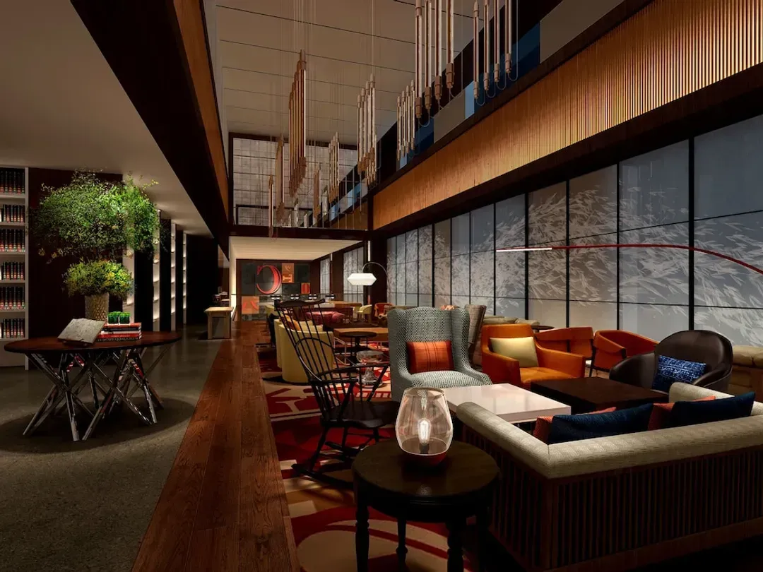 Lobby sitting area