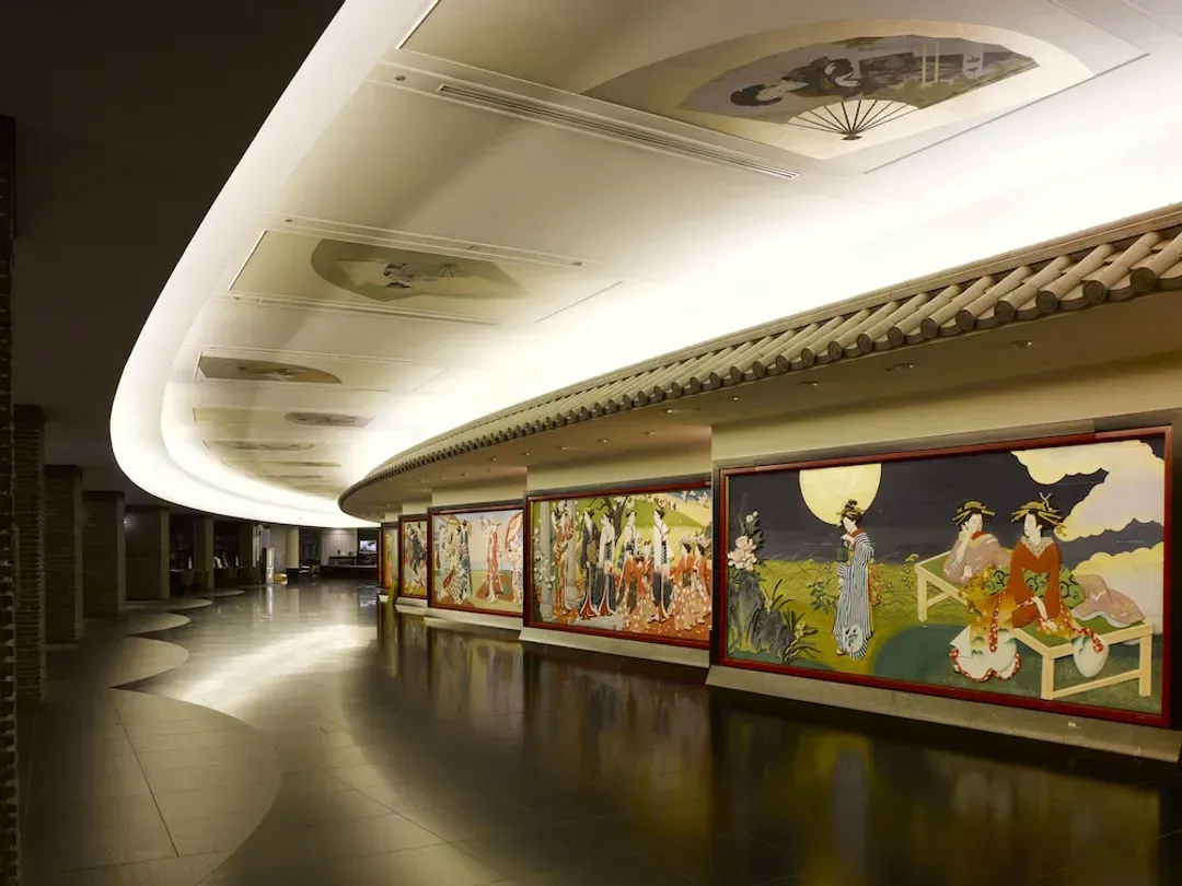 Interior entrance