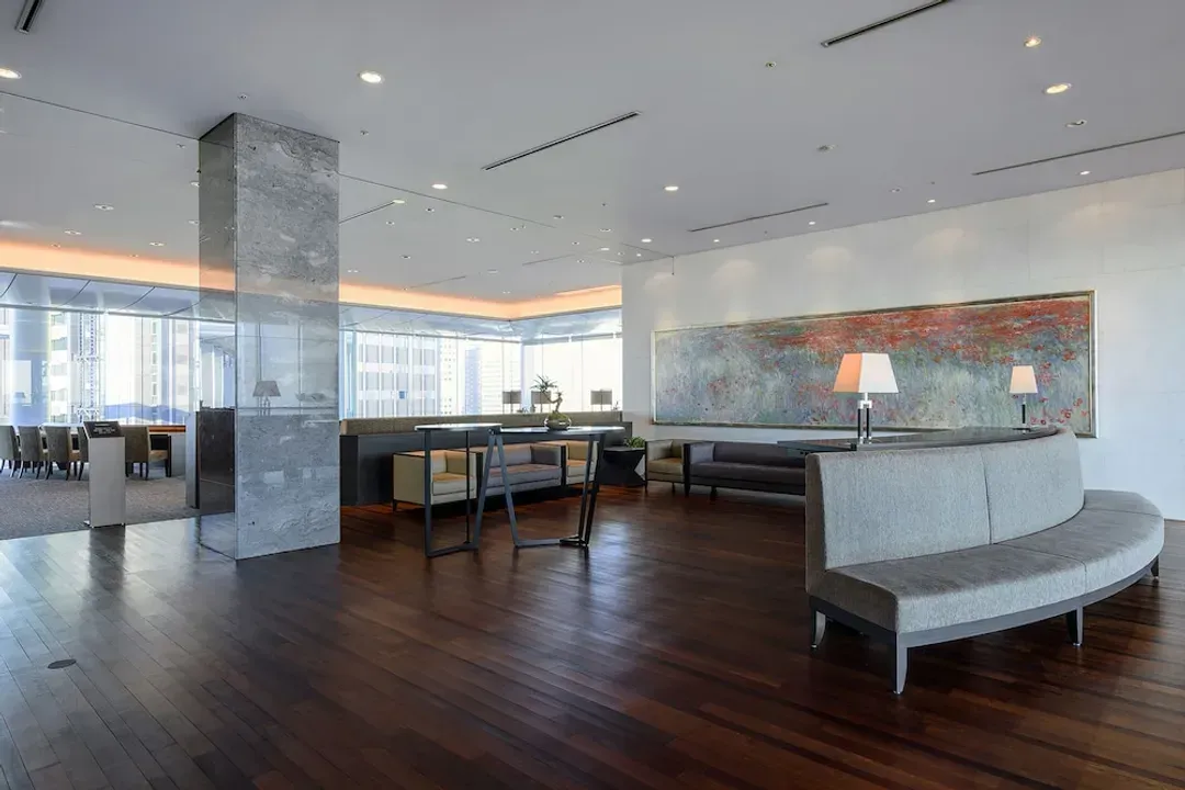 Lobby sitting area