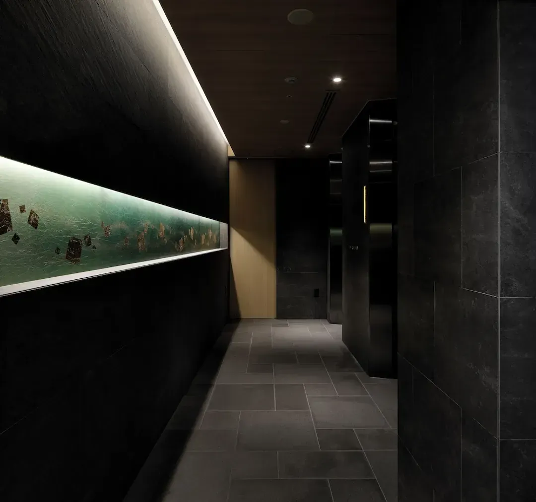 Interior entrance