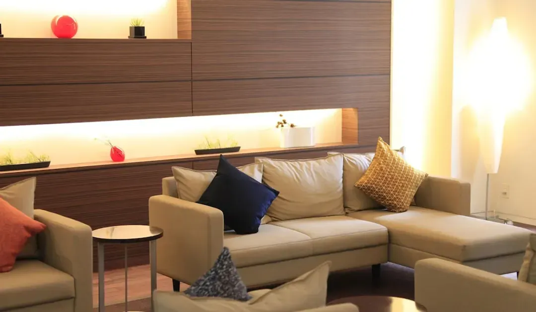 Lobby sitting area