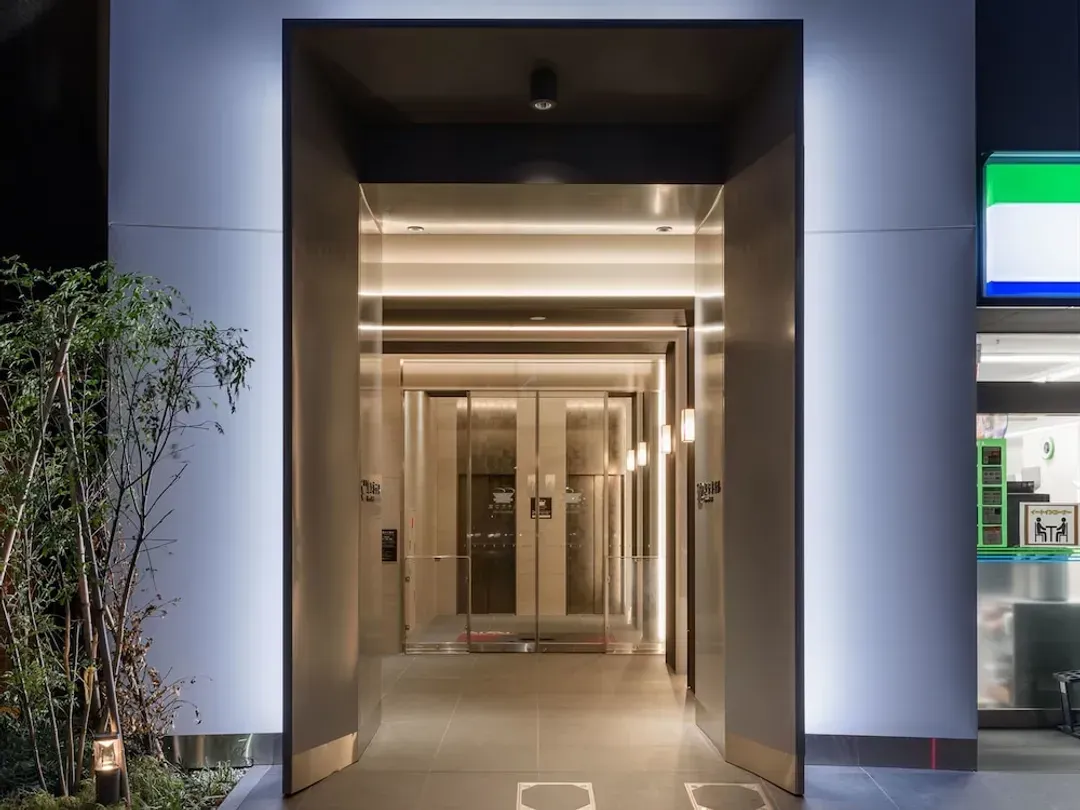 Interior entrance