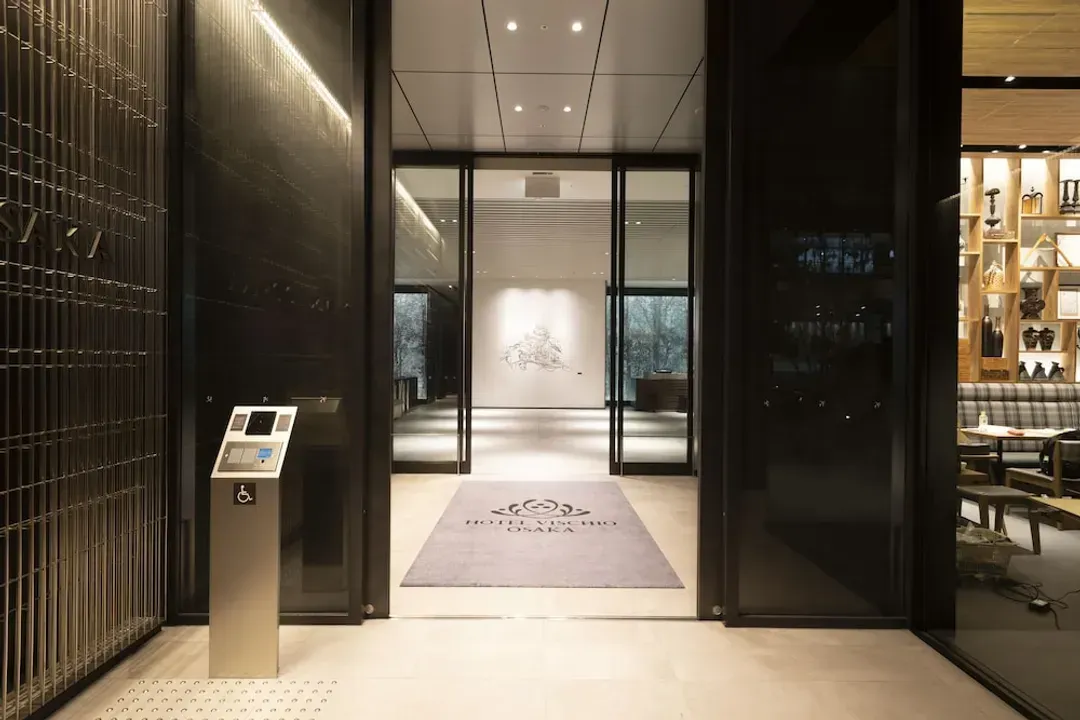 Interior entrance