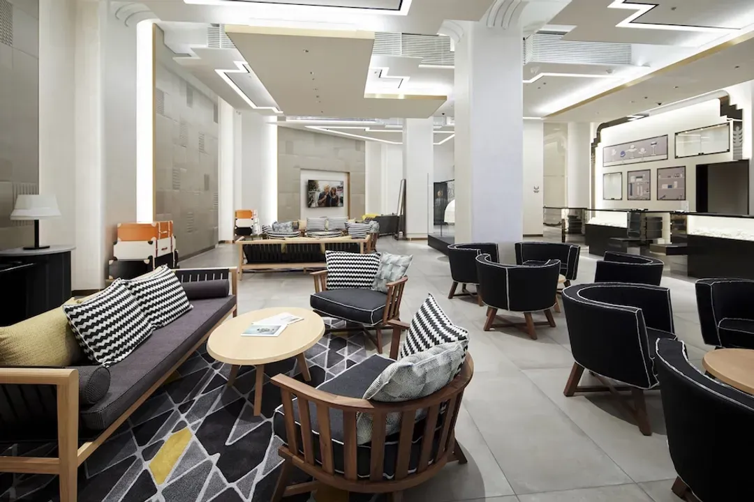 Lobby sitting area