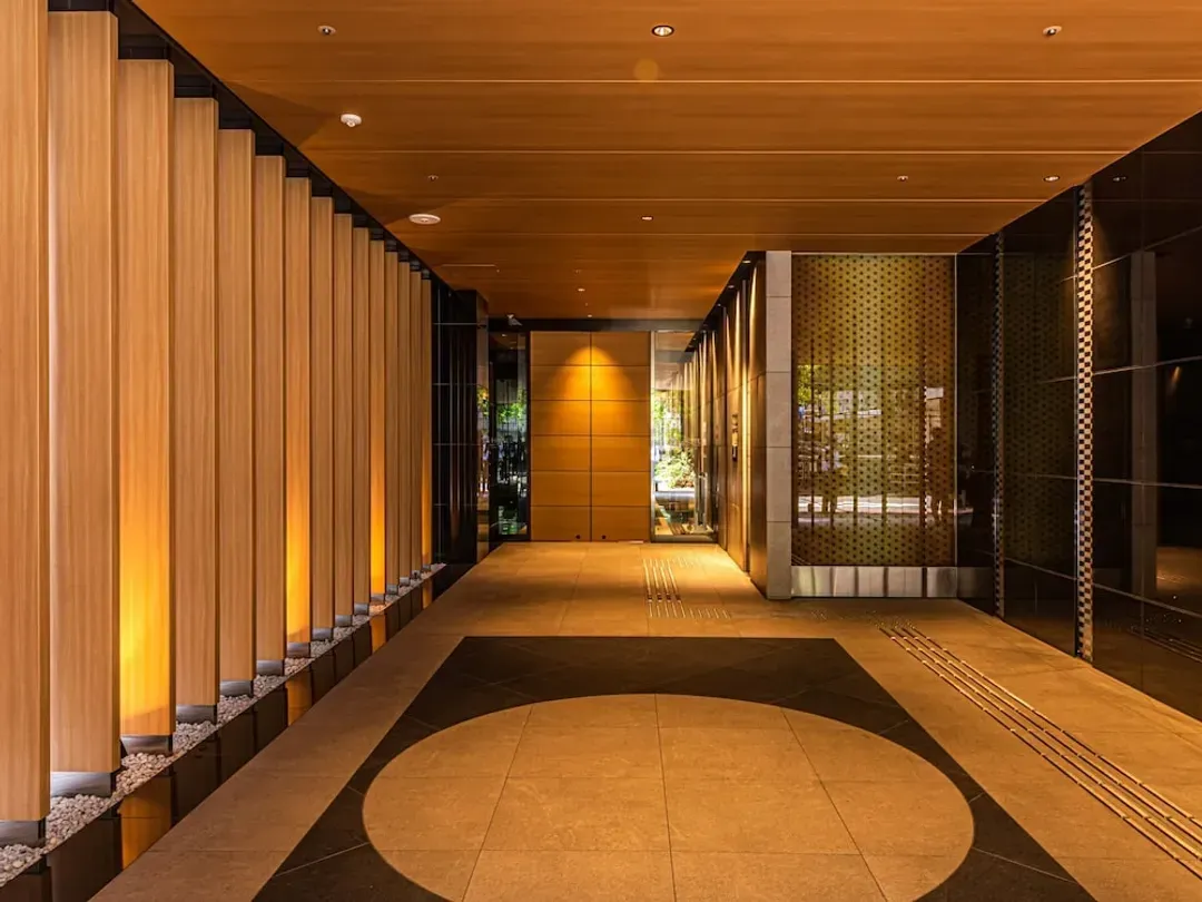 Interior entrance