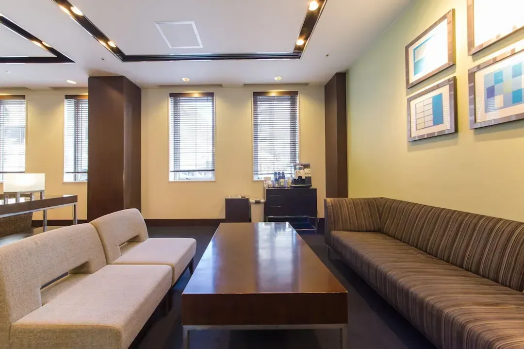 Lobby sitting area