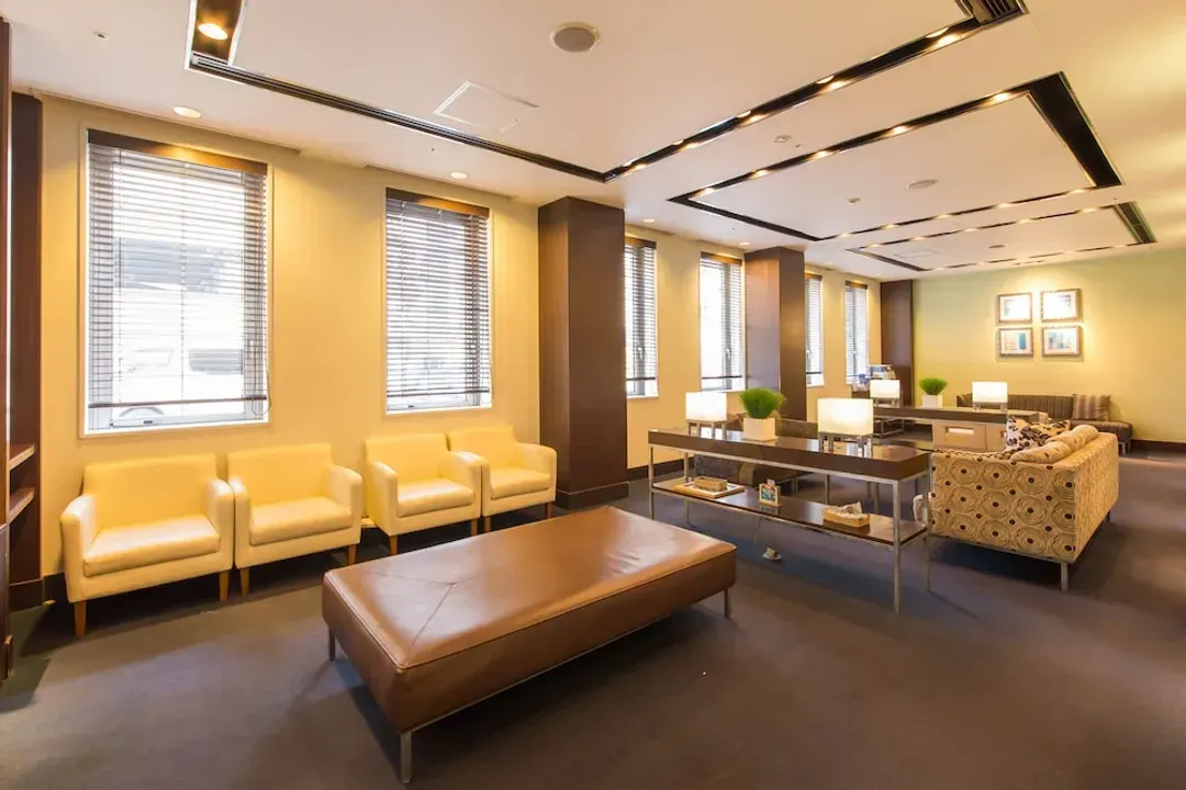 Lobby sitting area