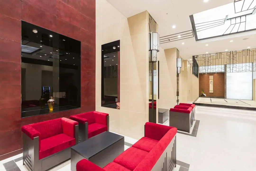 Lobby sitting area
