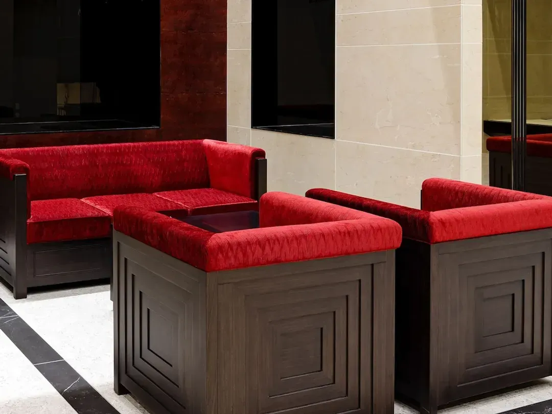 Lobby sitting area