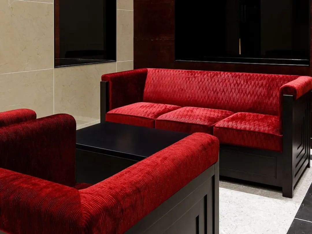 Lobby sitting area