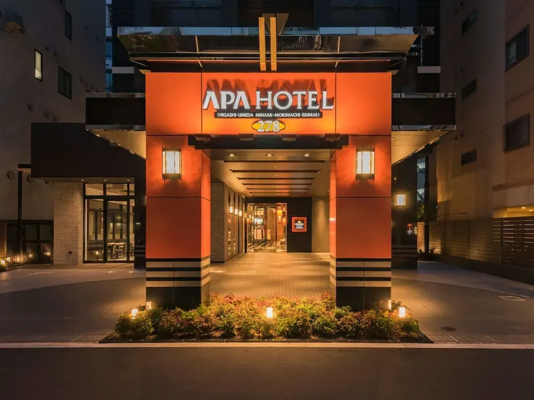 大阪府-東梅田南森町站前 APA 飯店