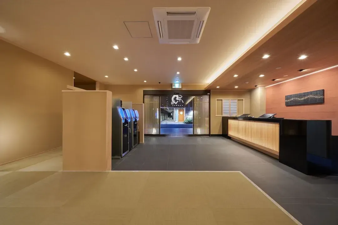Interior entrance