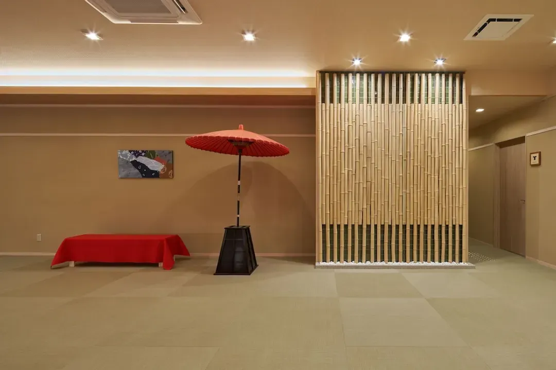 Interior entrance