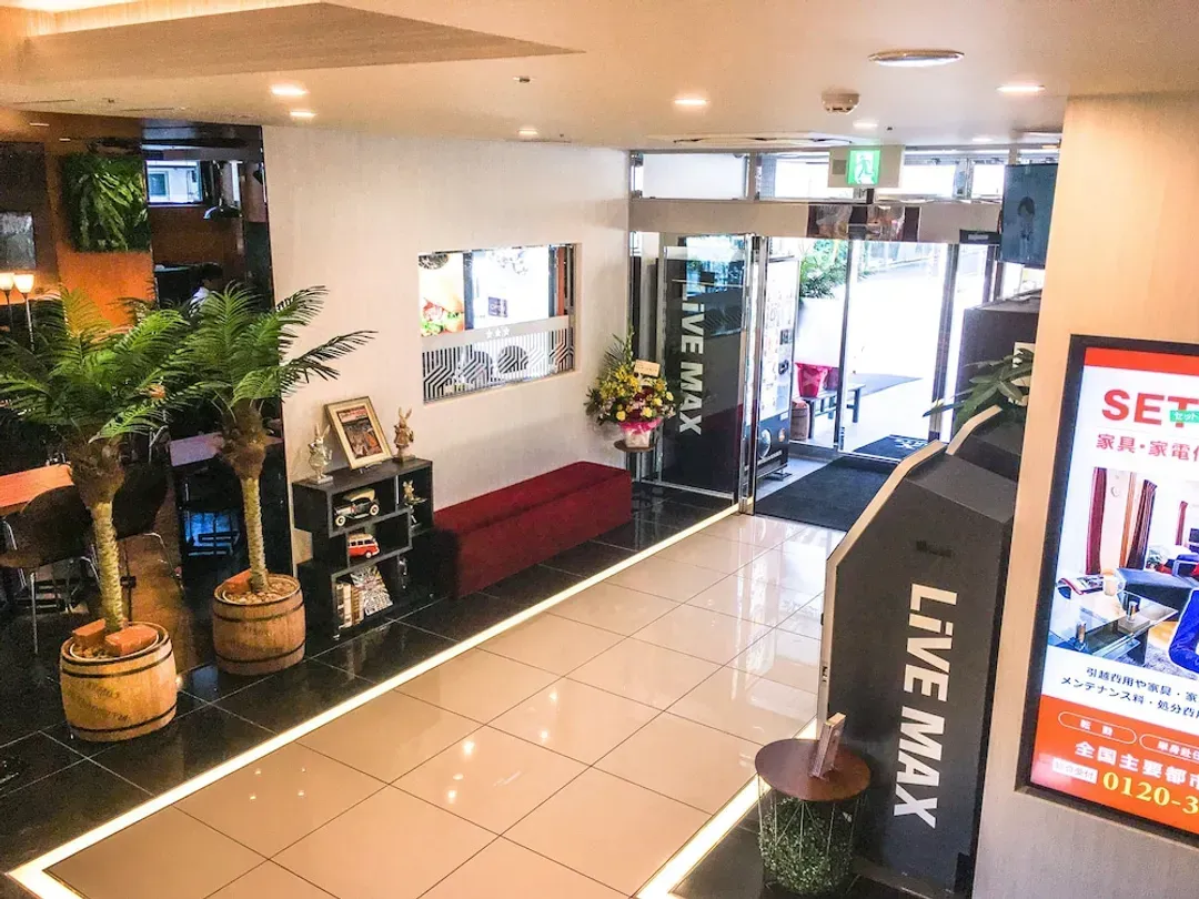 Interior entrance