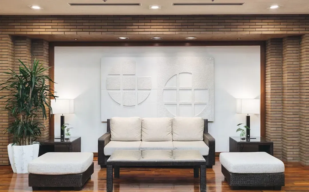 Lobby sitting area