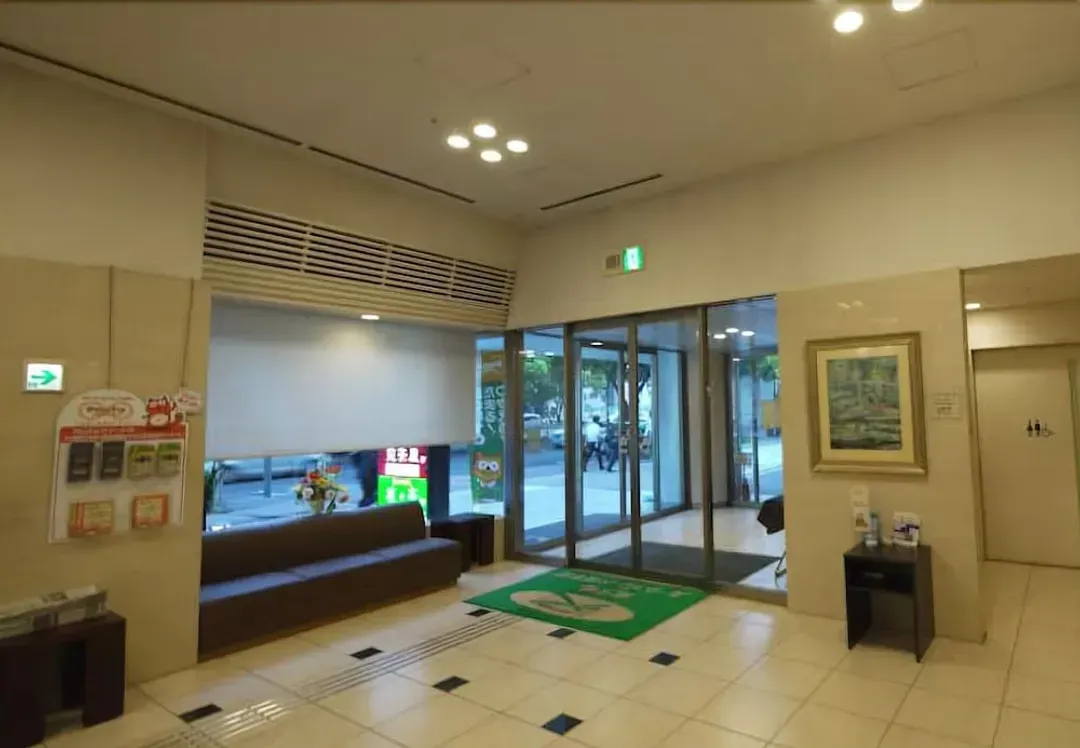 Interior entrance