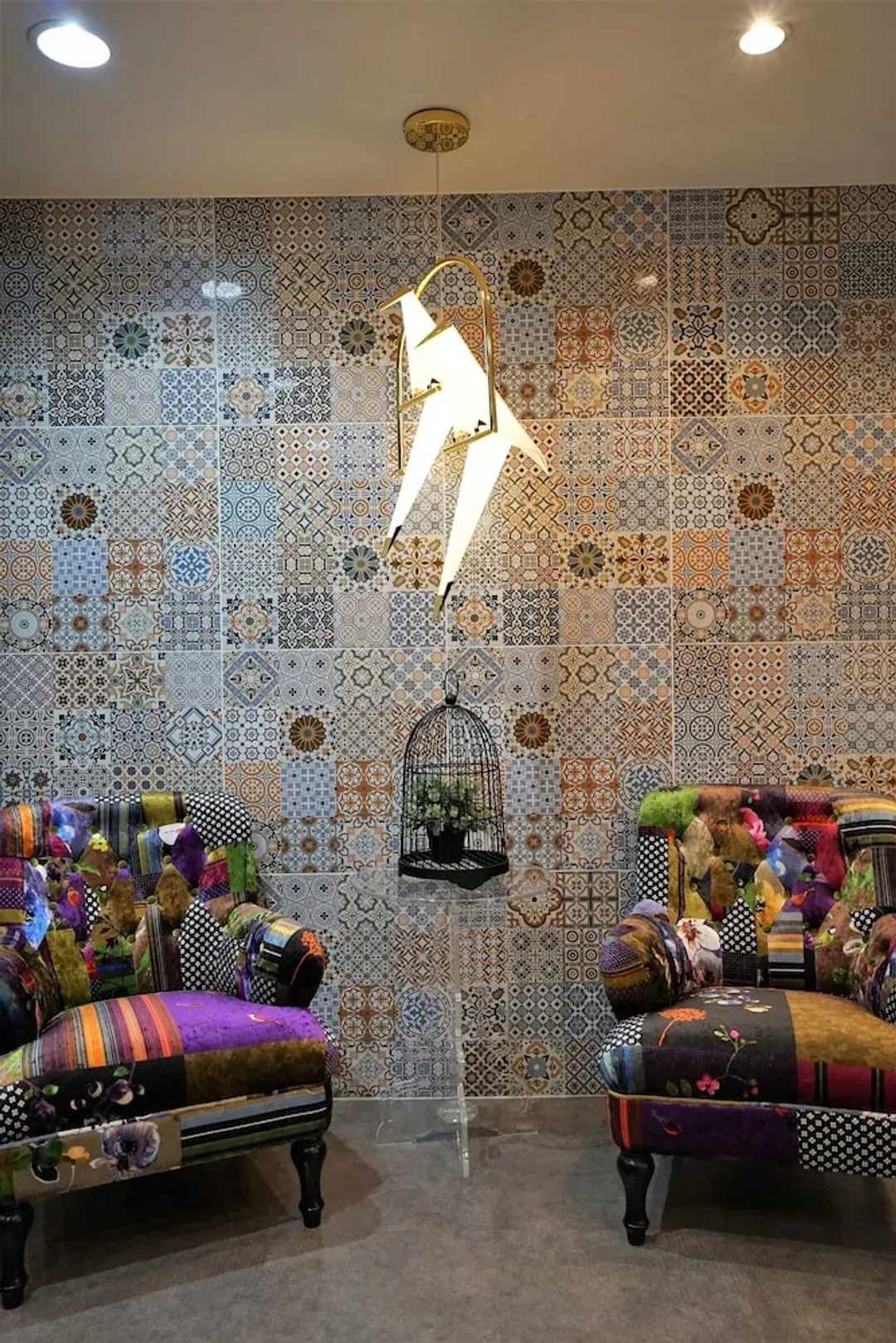 Interior entrance