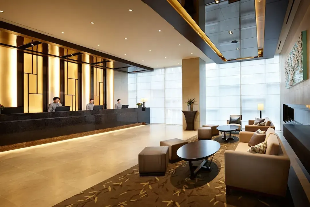 Lobby sitting area