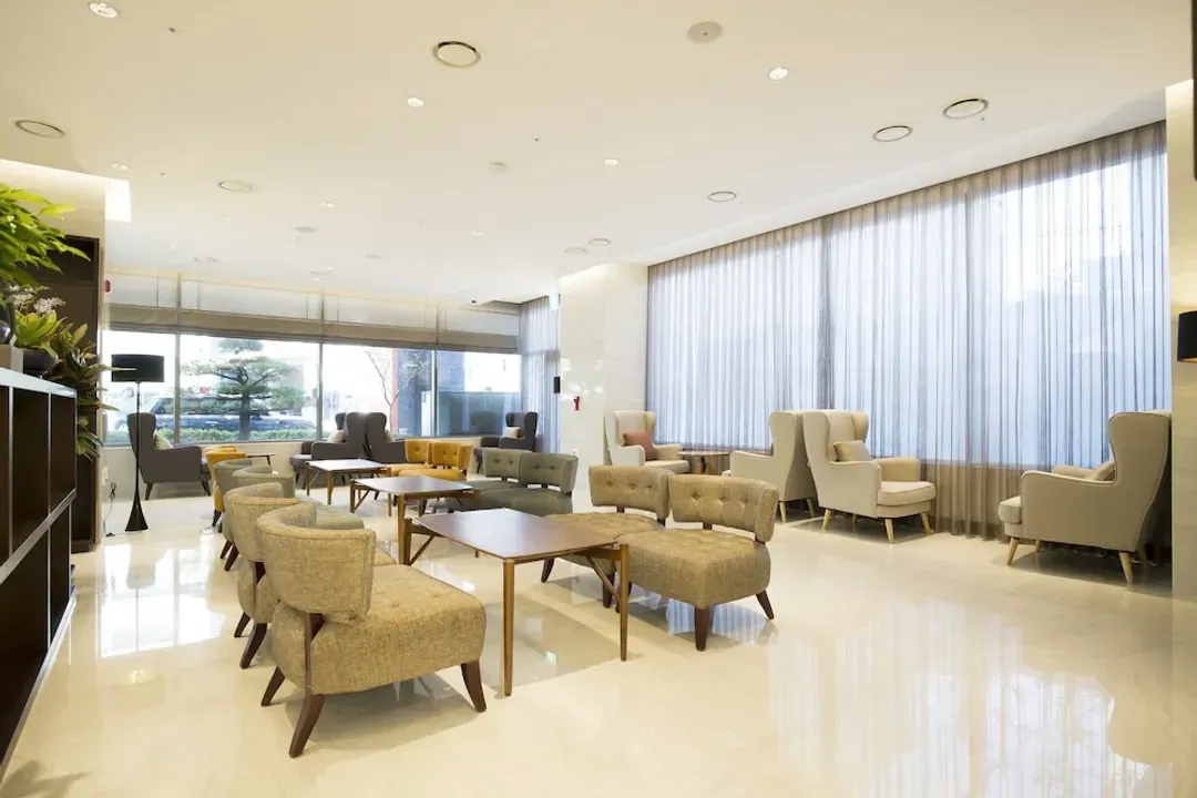 Lobby sitting area