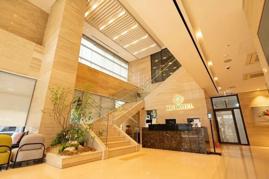 Interior entrance
