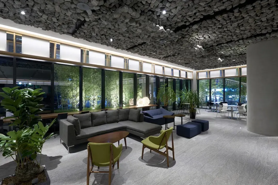 Lobby sitting area