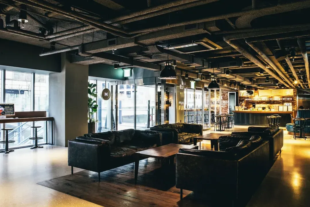 Lobby sitting area
