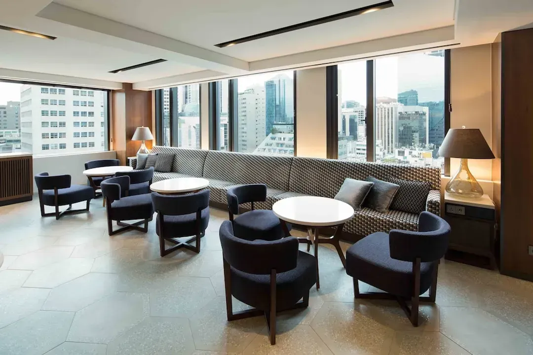 Lobby sitting area