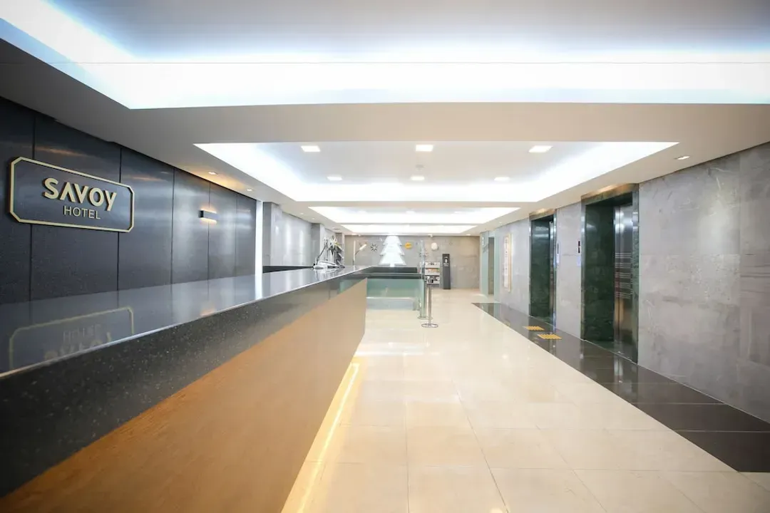 Interior entrance