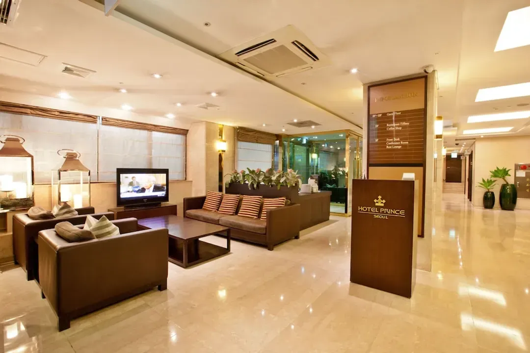 Lobby sitting area