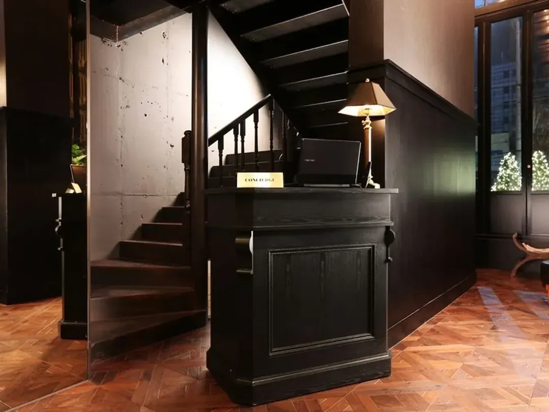 Interior entrance