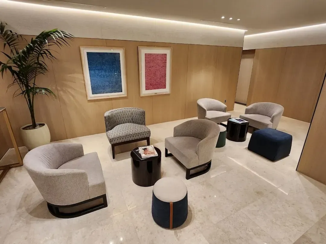Lobby sitting area