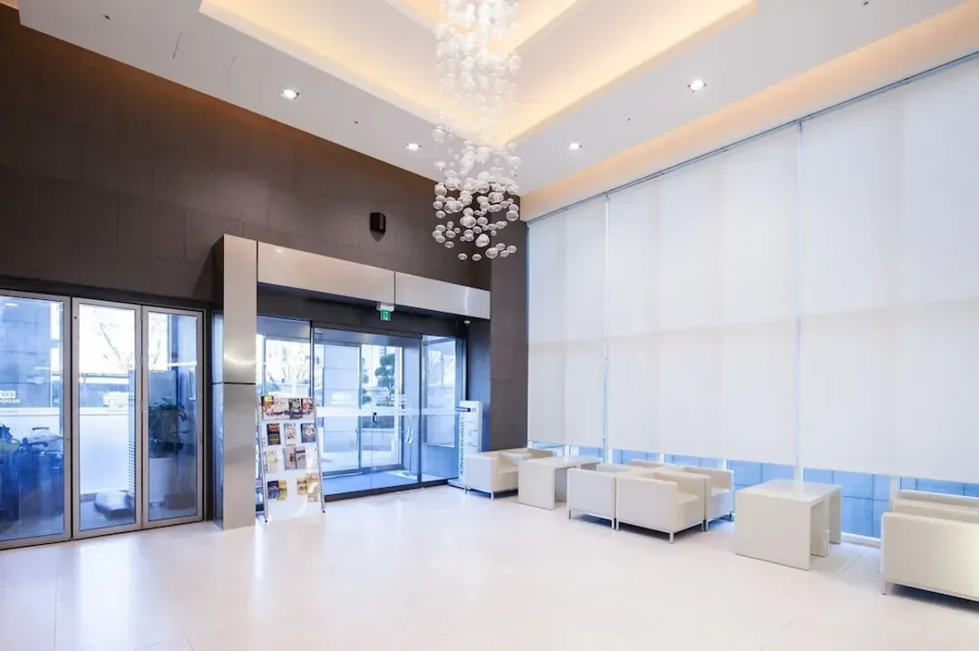 Interior entrance