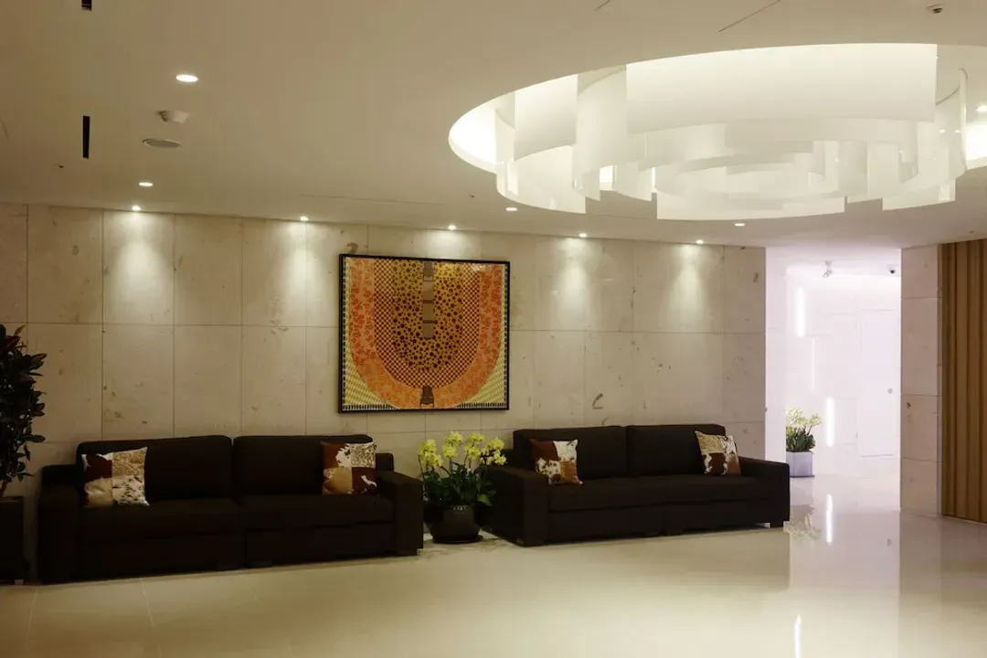 Lobby sitting area