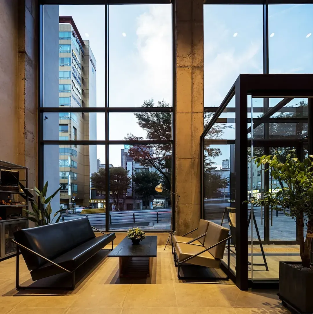 Lobby sitting area