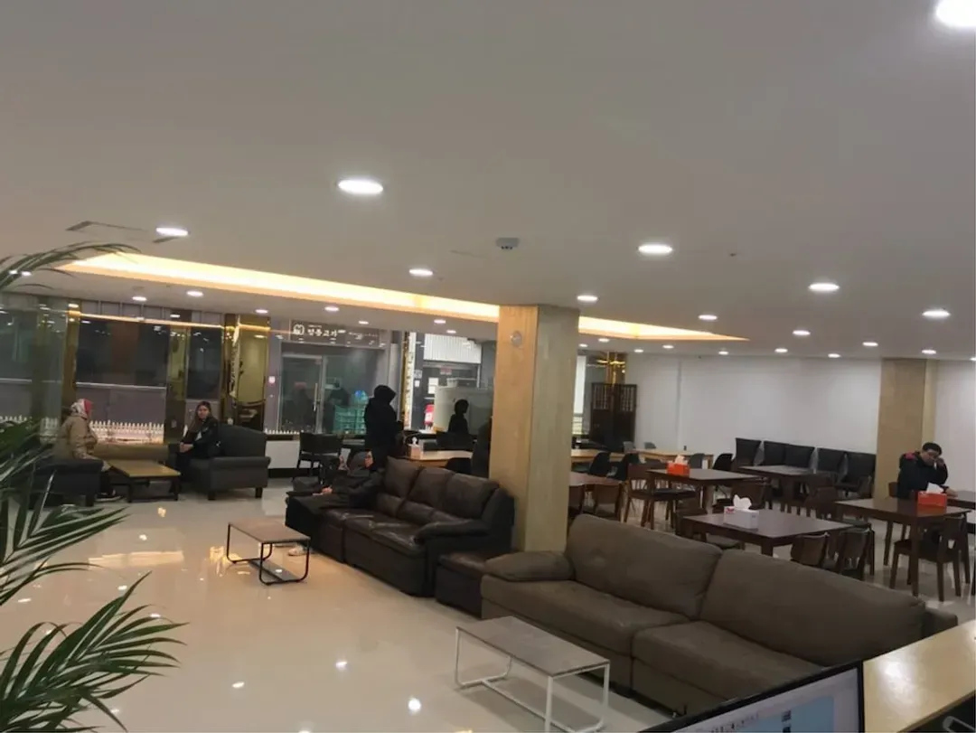 Lobby sitting area