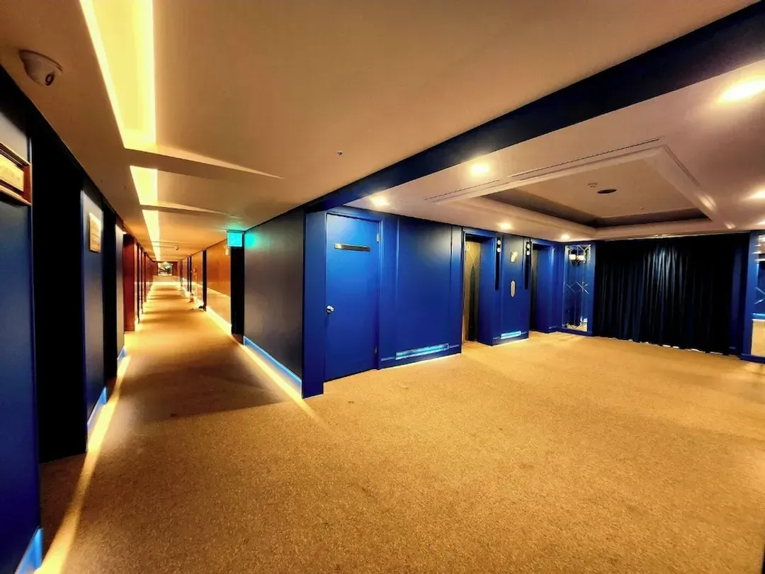 Interior entrance
