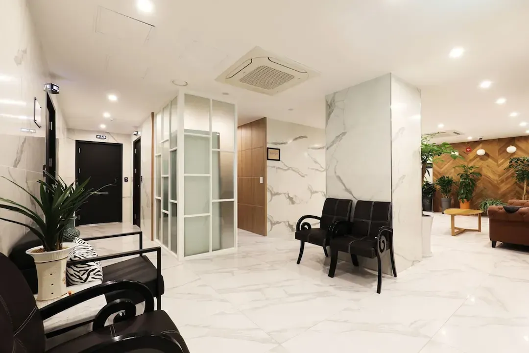 Lobby sitting area