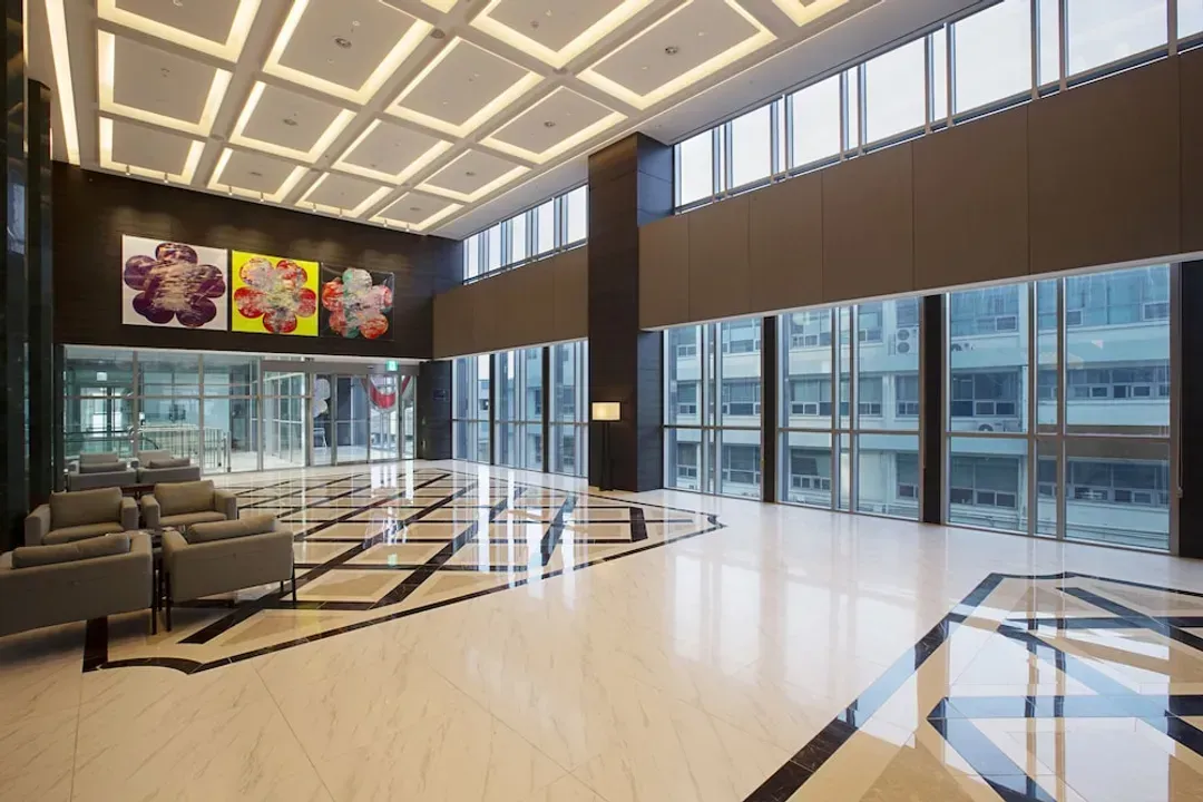 Lobby sitting area