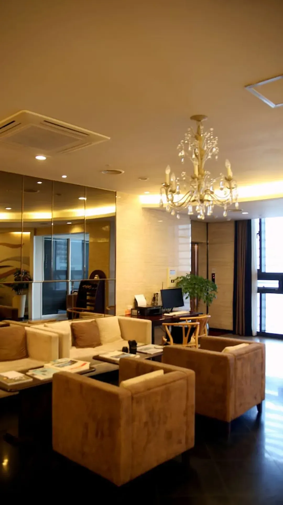 Lobby sitting area