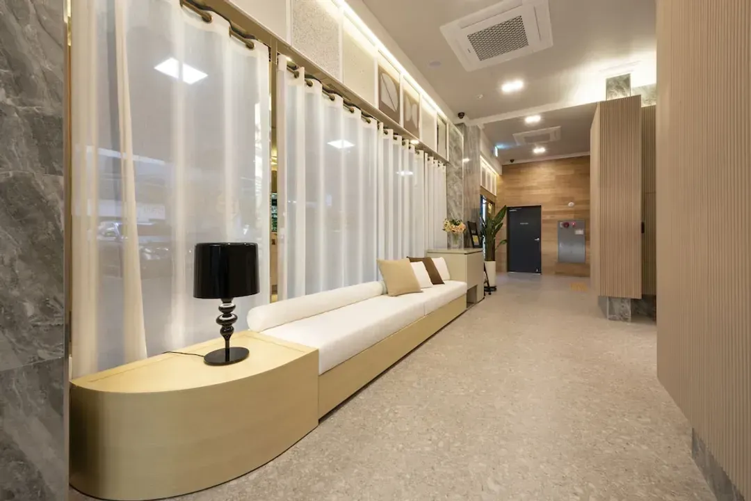Lobby sitting area