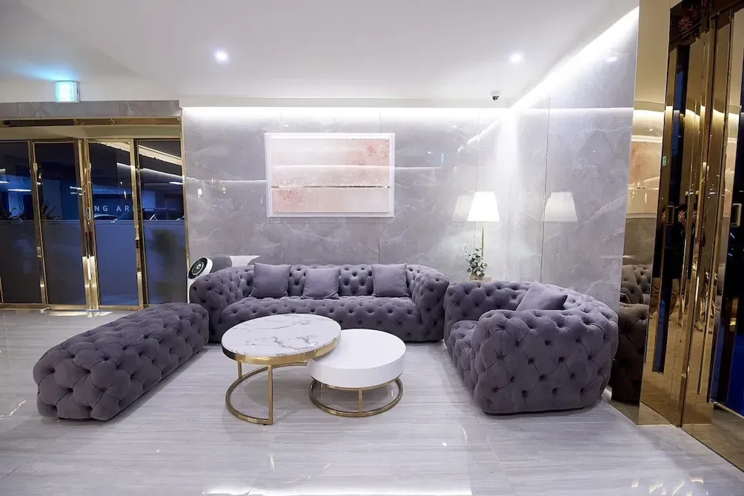 Lobby sitting area