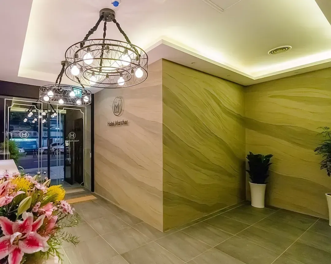 Interior entrance