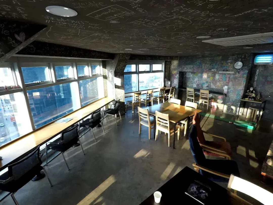 Lobby sitting area