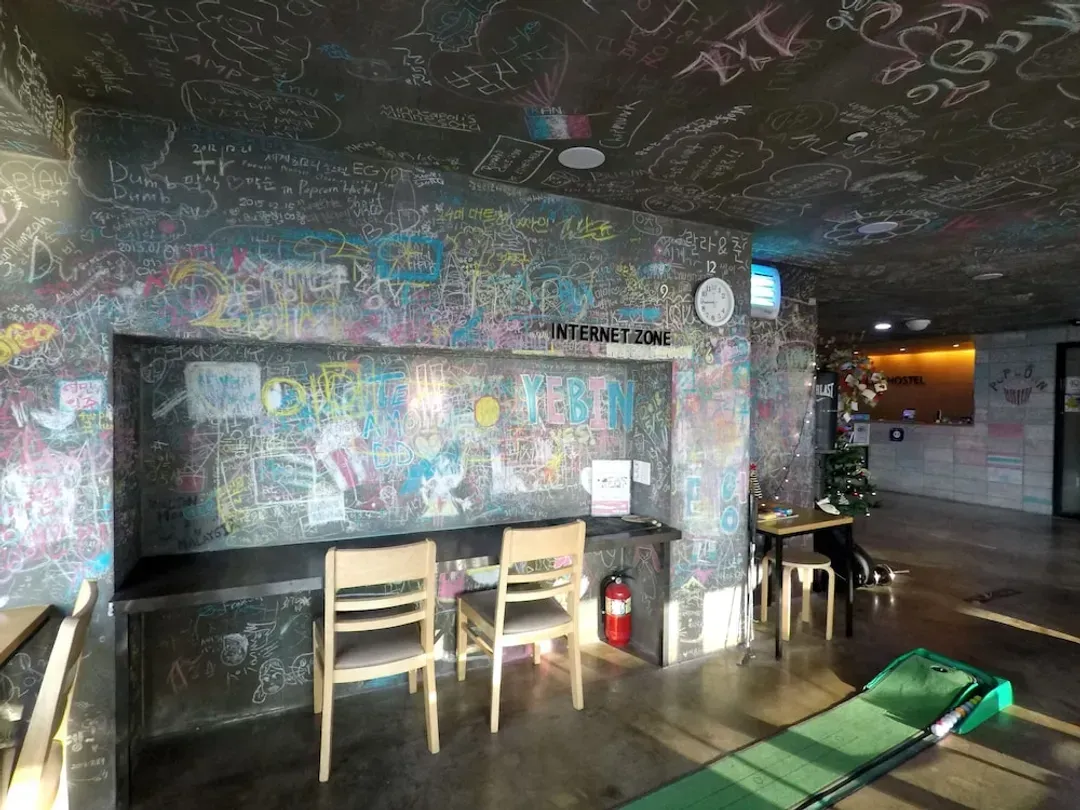 Lobby sitting area