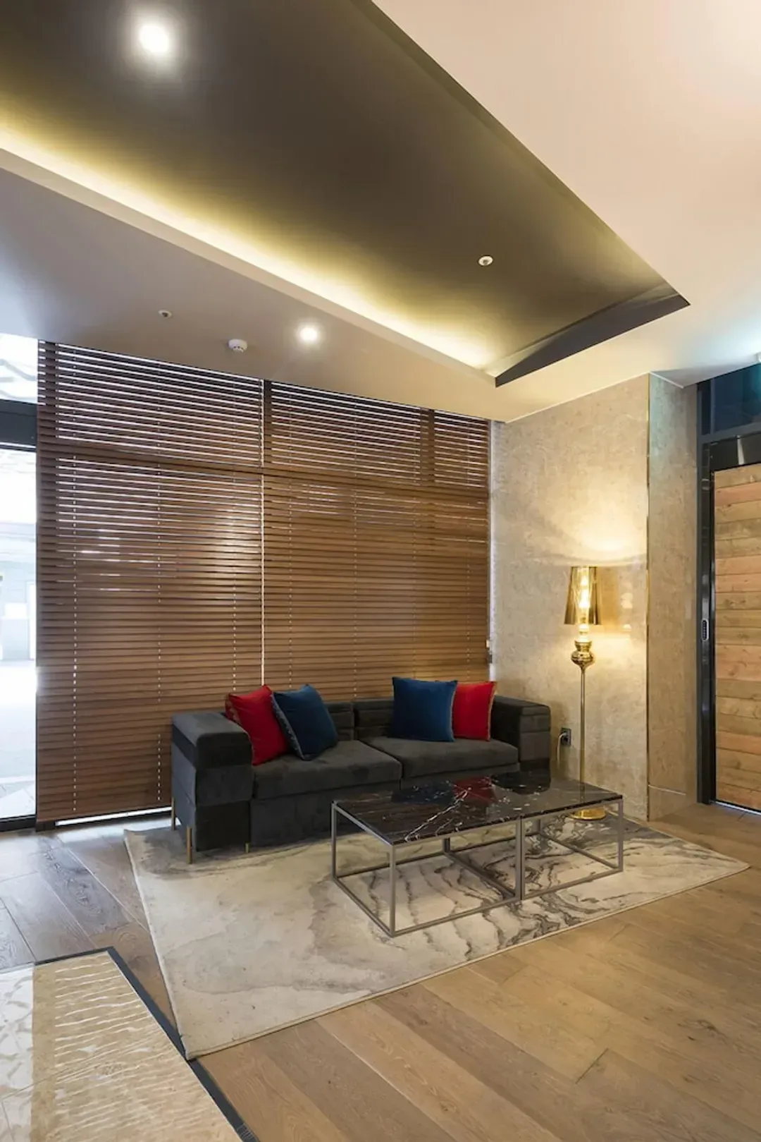 Lobby sitting area