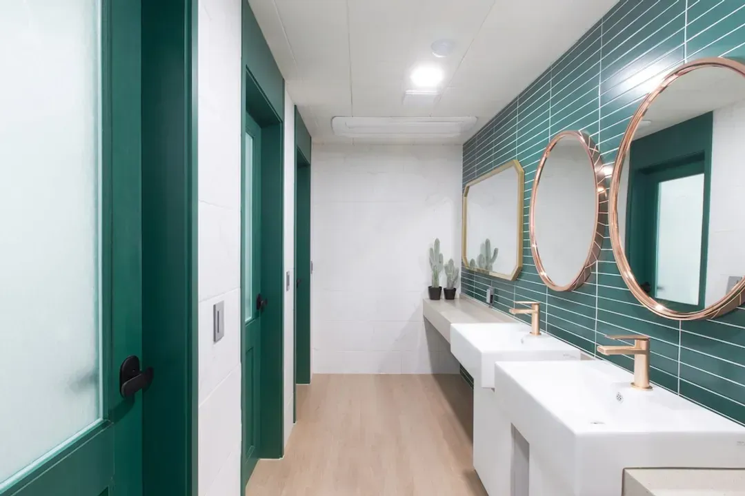 Shared bathroom